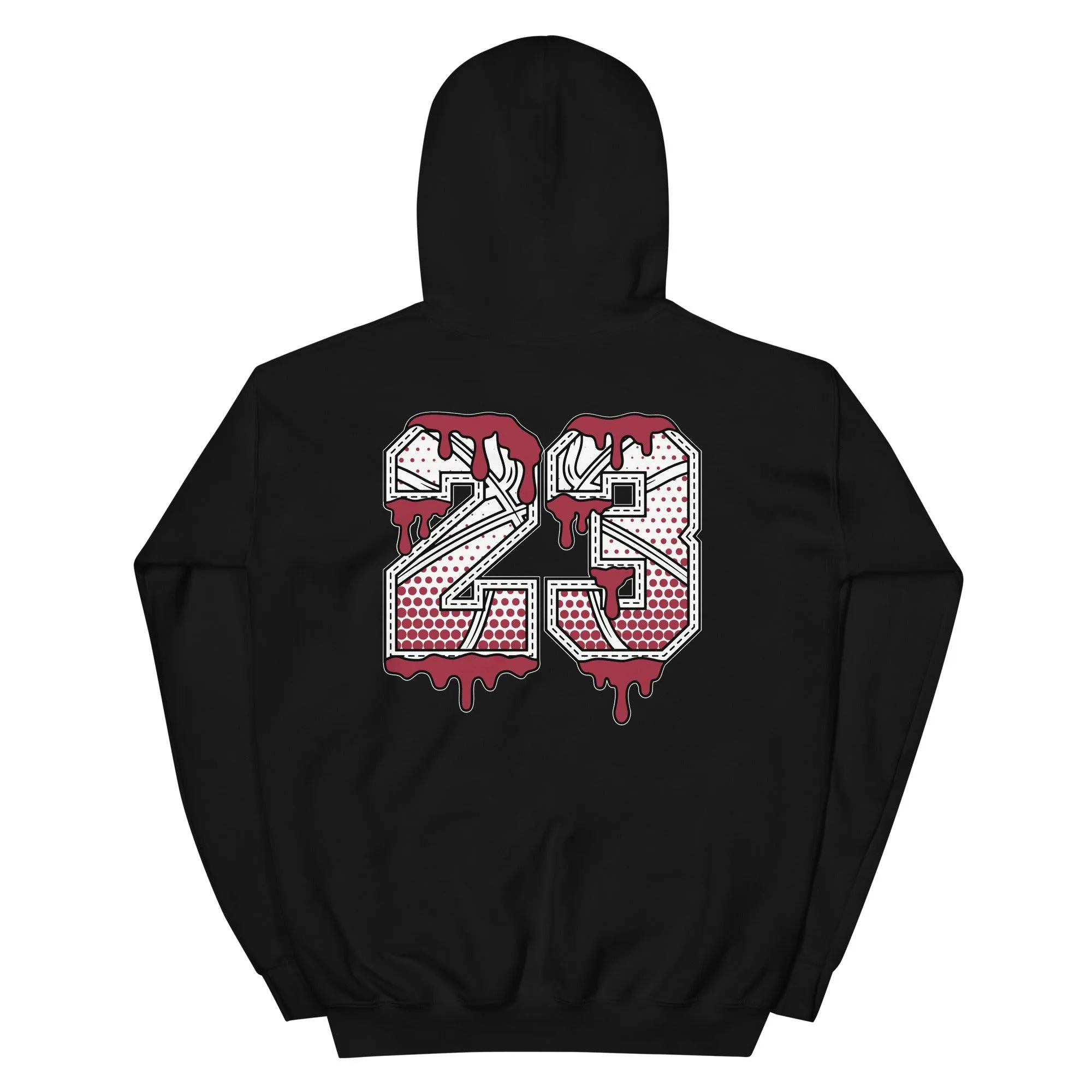 1 High FlyEase Black White Fire Red Hoodie 23 Ball