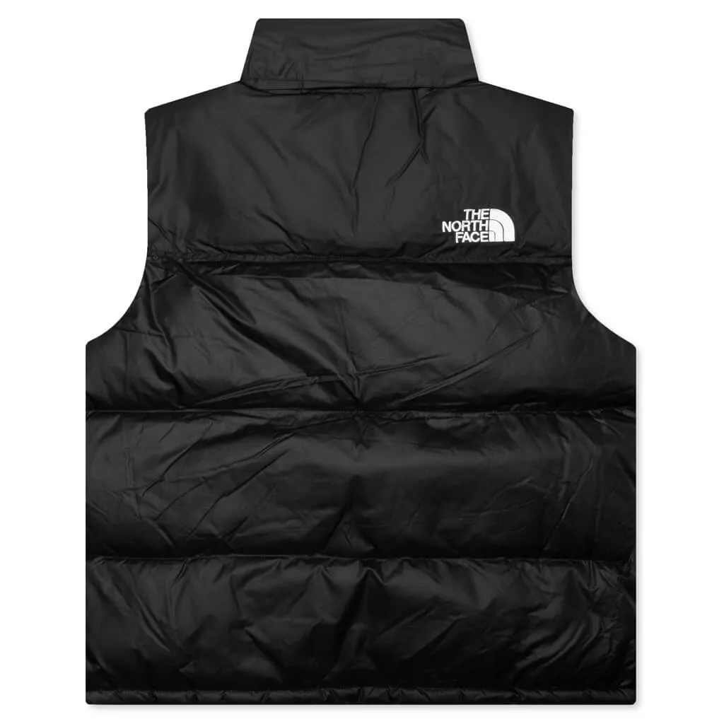 1996 Retro Nuptse Vest - Black