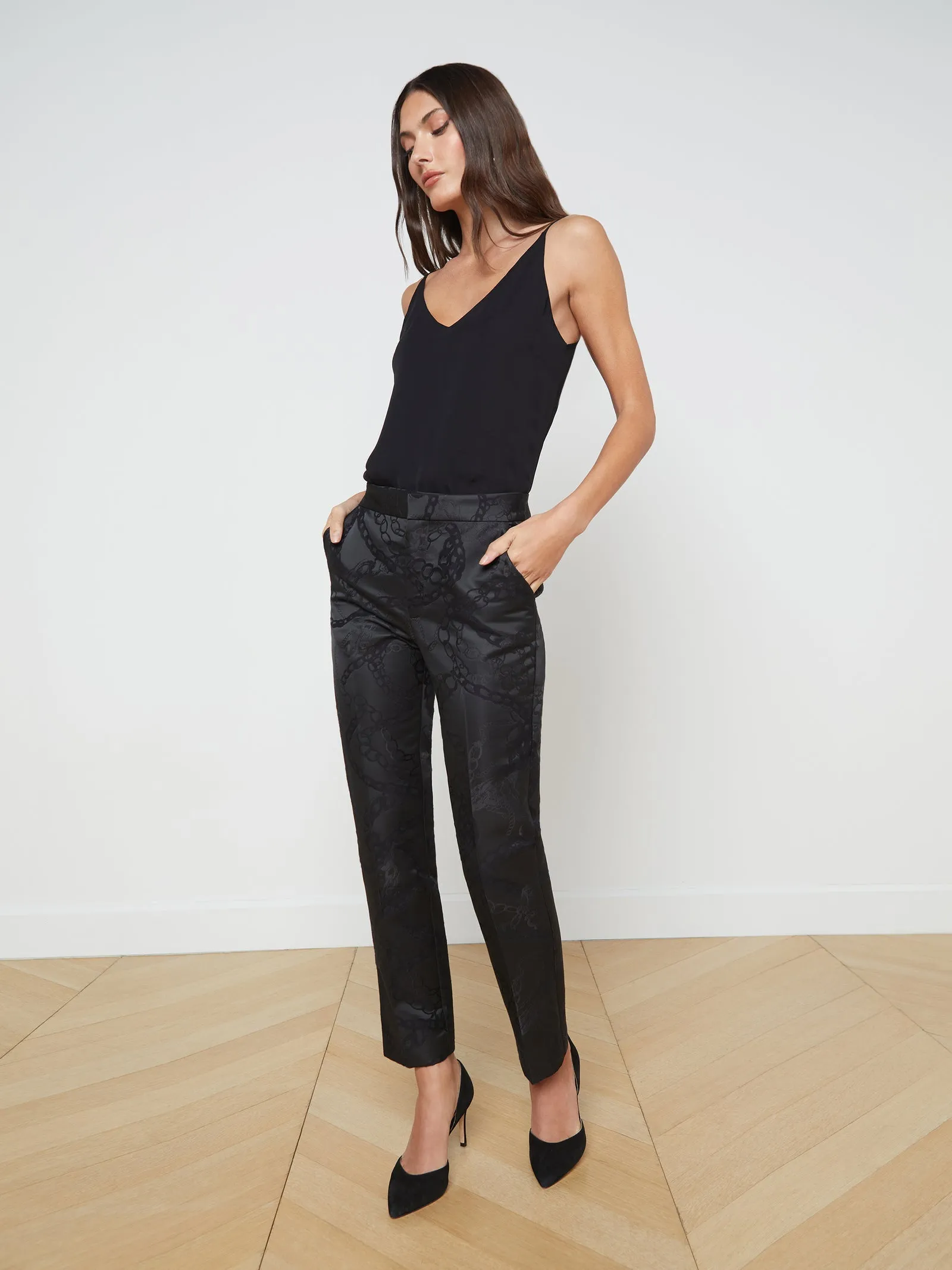 2780JQSbm L'agence Rebel Trouser