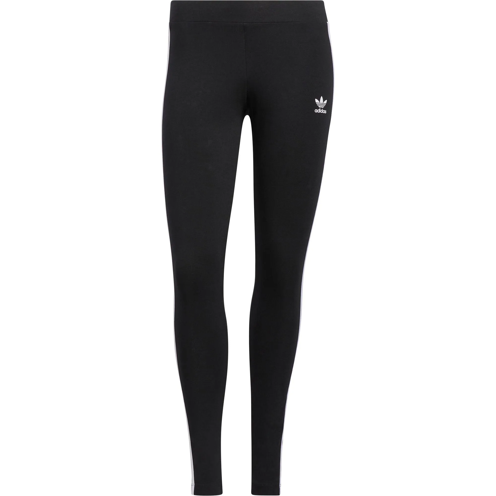 adidas Adicolour Classic 3 Stripes Womens Long Training Tights - Black