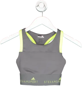 Adidas by Stella Mccartney Grey X Stella Mccartney Sports Bra UK XXS