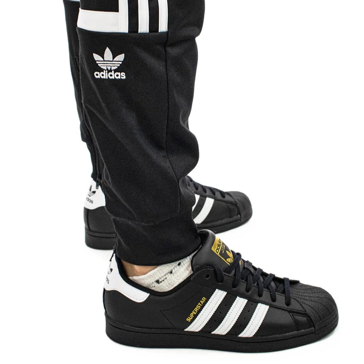 Adidas Cutline Pant Jogging Hose HK7429 - schwarz-weiss