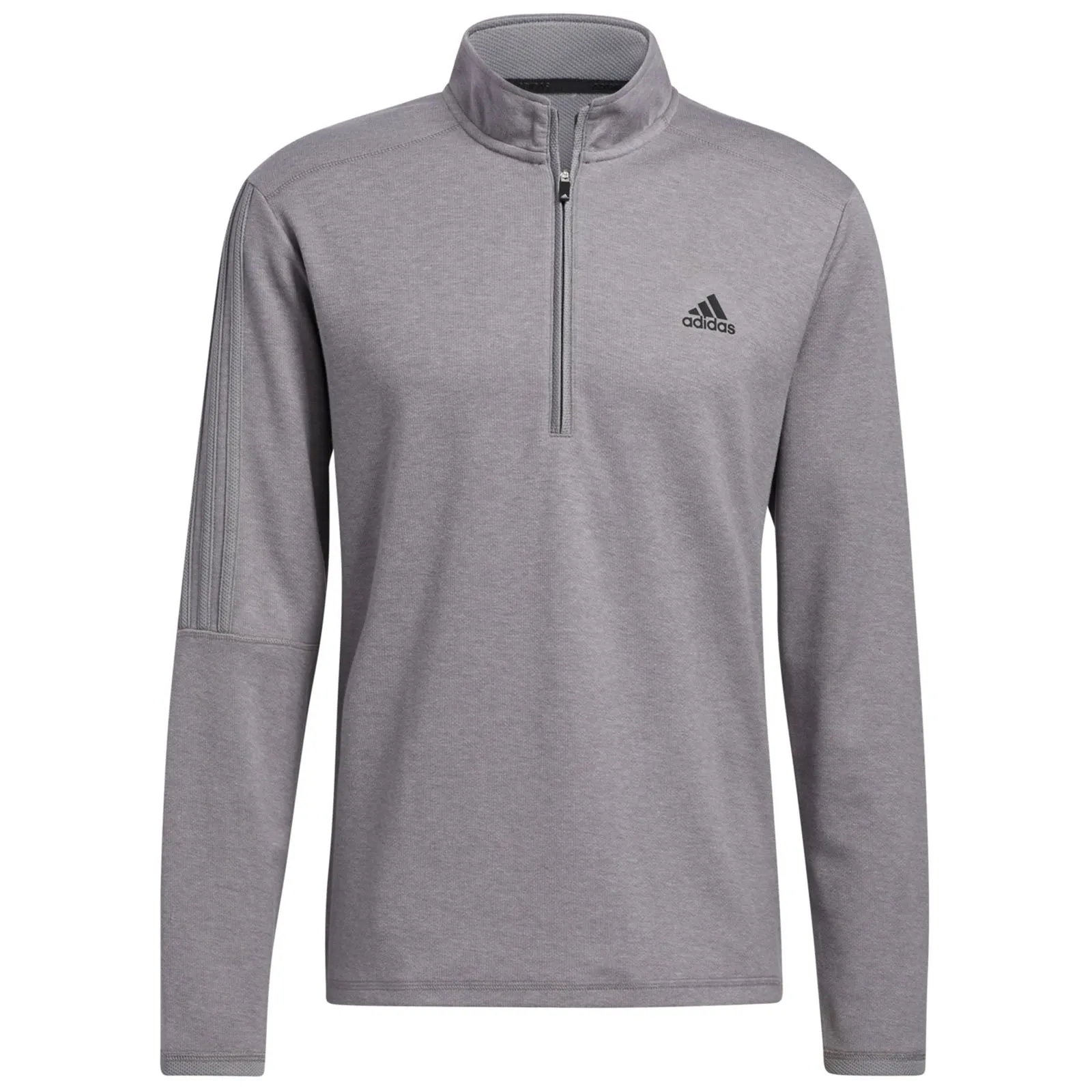 adidas Mens 3-Stripes Half Zip Sweatshirt