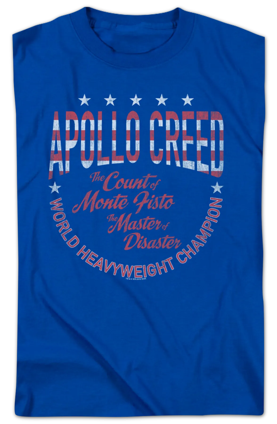 Apollo Creed World Heavyweight Champion Rocky T-Shirt