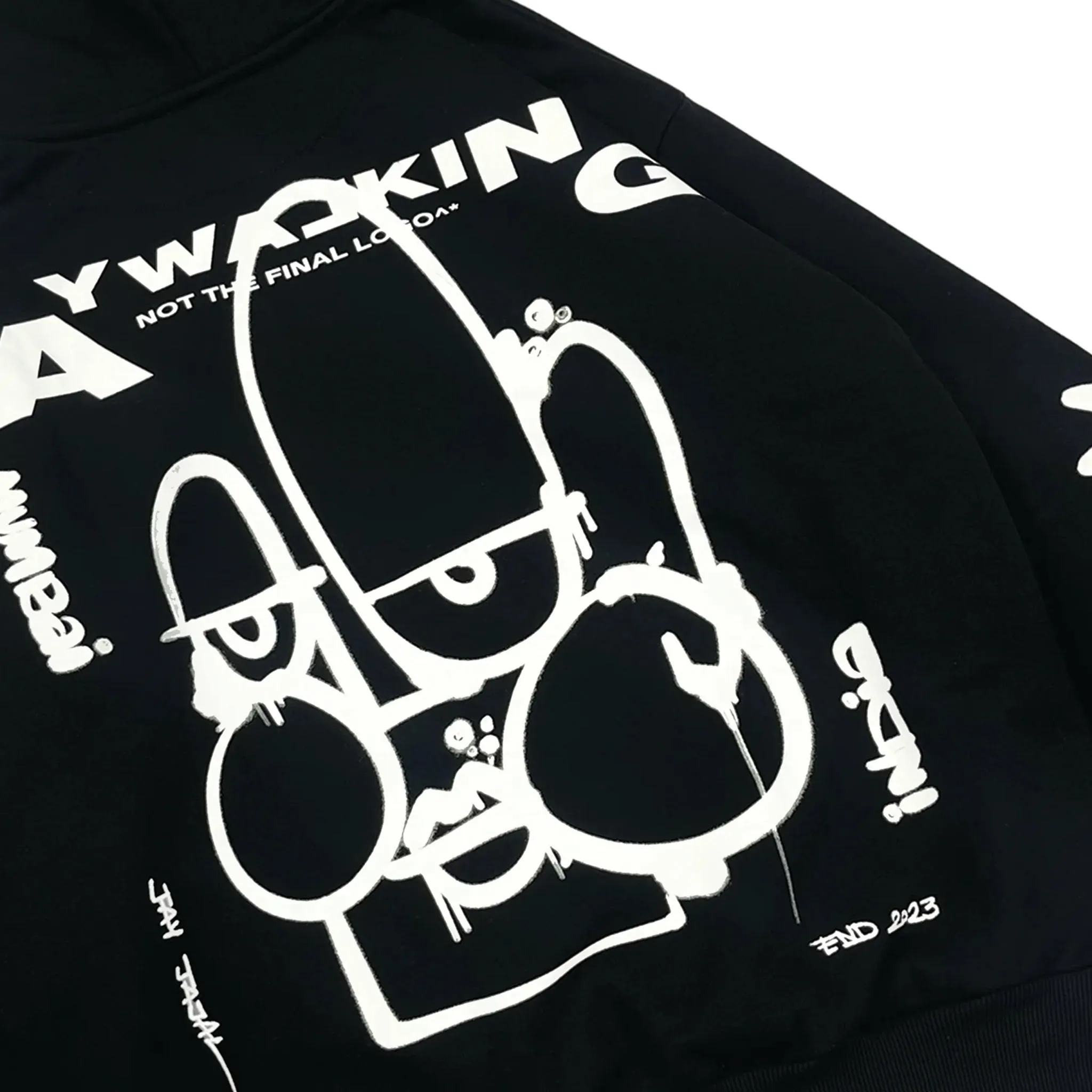 ARTFACE HOODIE (BLACK)