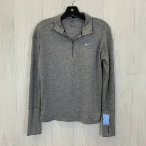 Athletic Top Long Sleeve Collar By Nike Apparel  Size: Xs