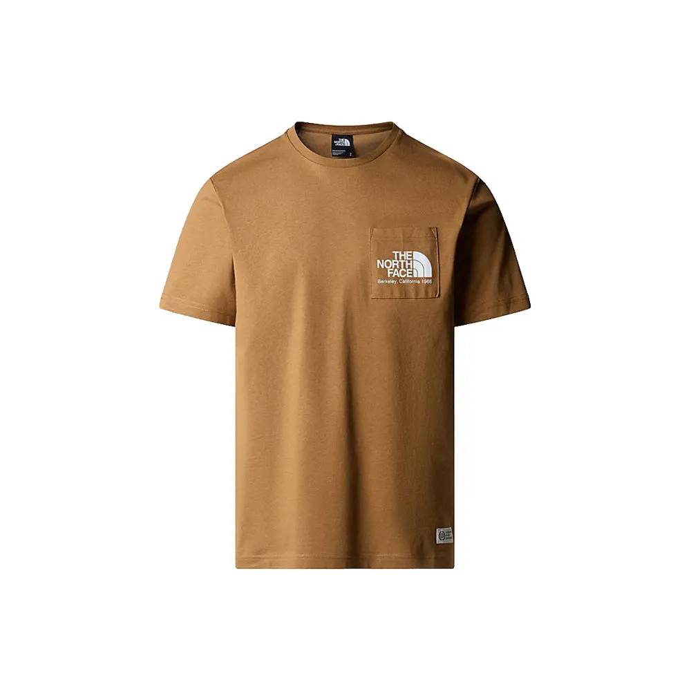 Berkeley California Pocket Tee (Utility Brown)