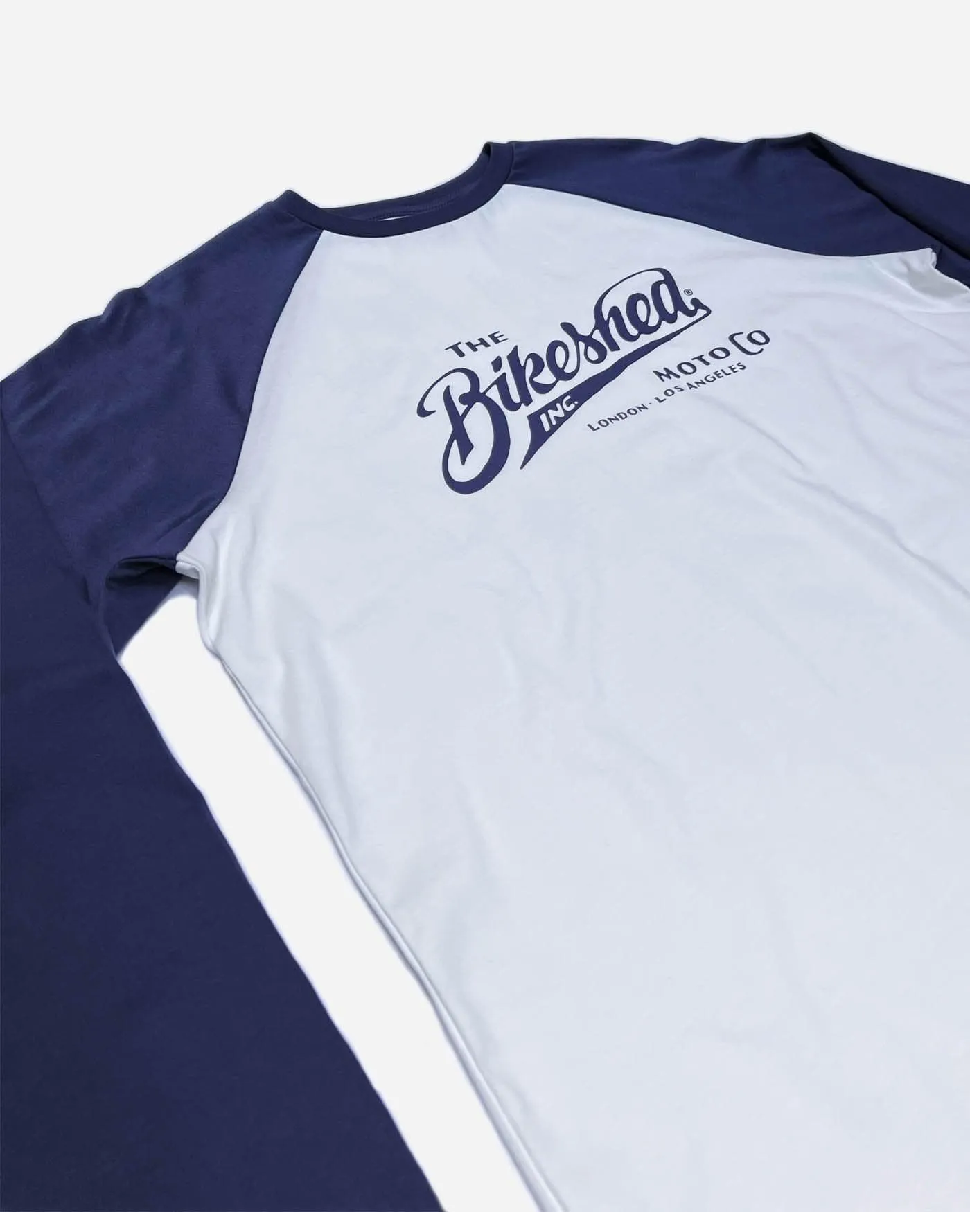 BSMC Inc. Baseball Jersey LS - Navy/White