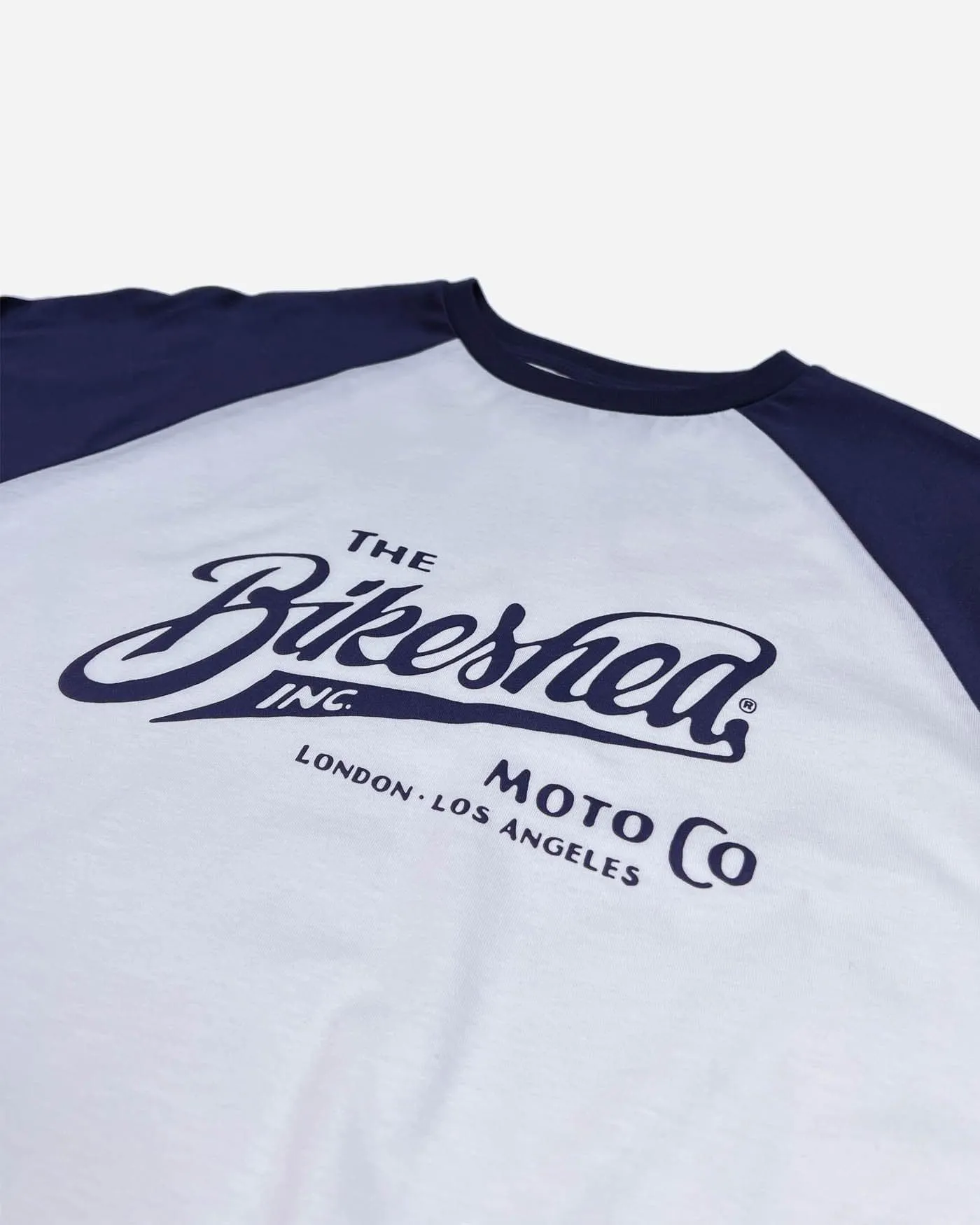 BSMC Inc. Baseball Jersey LS - Navy/White