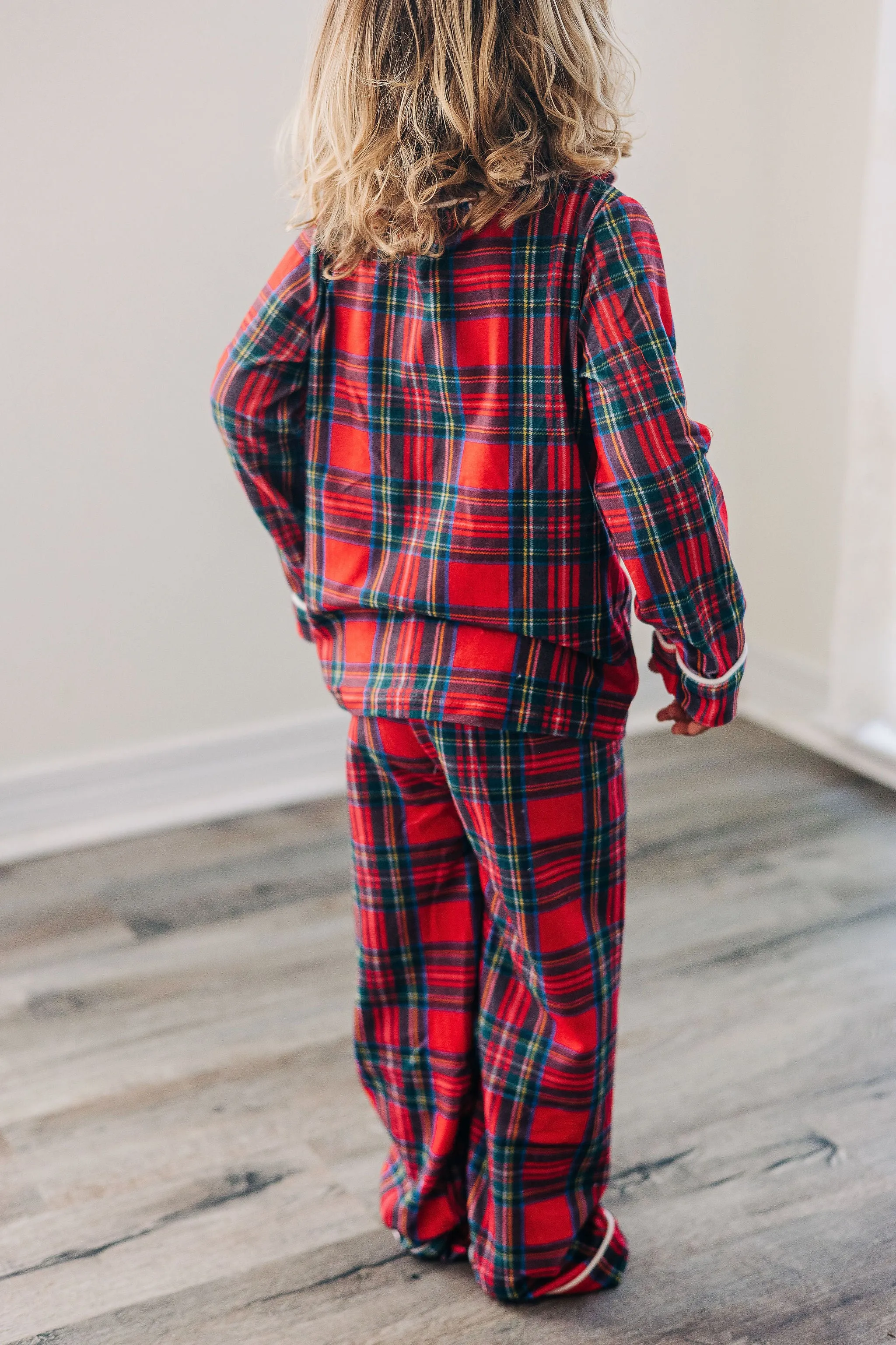 Button Down Pajamas - Tartan Holiday Lounge PREORDER