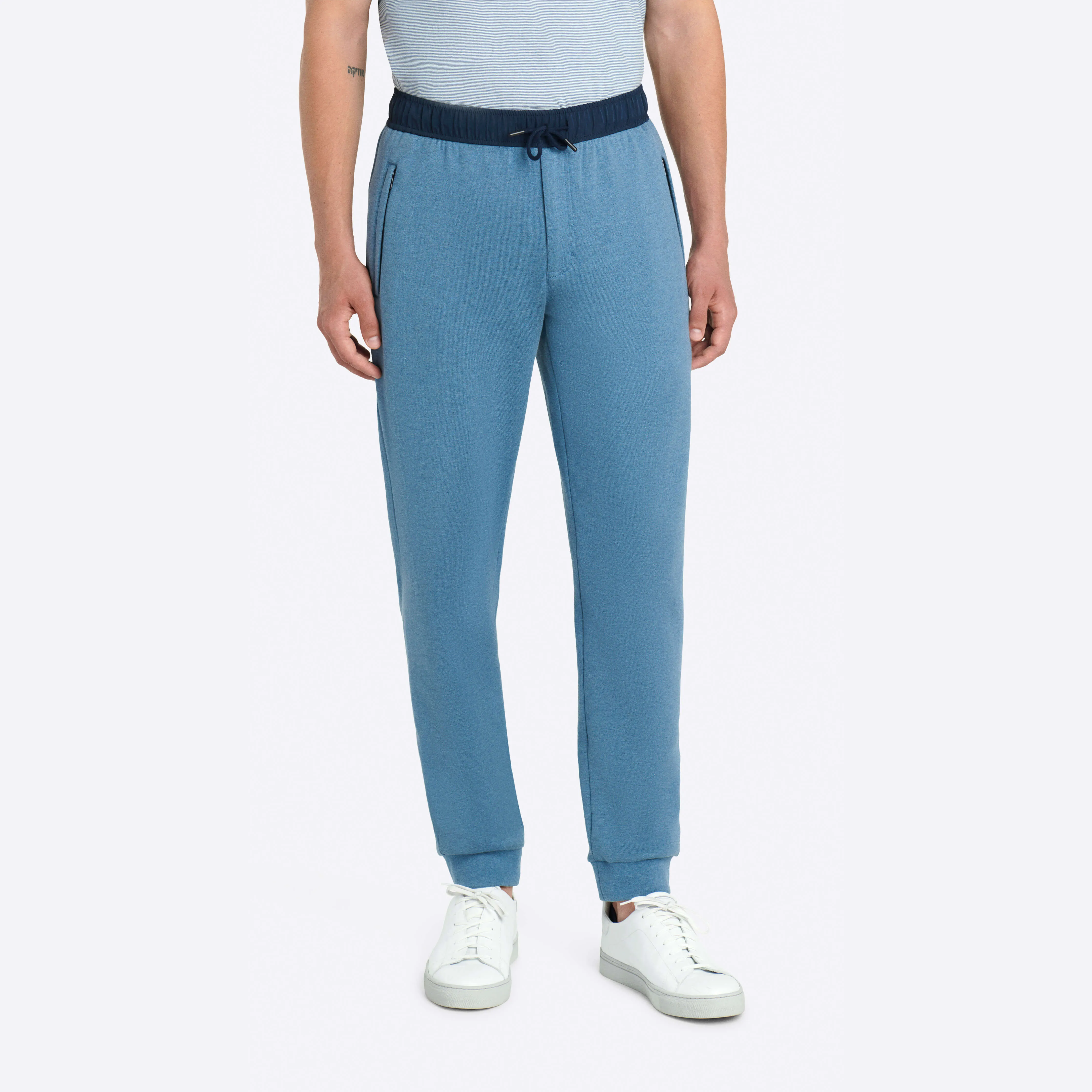 Comfort Solid Heather Drawstring Pant