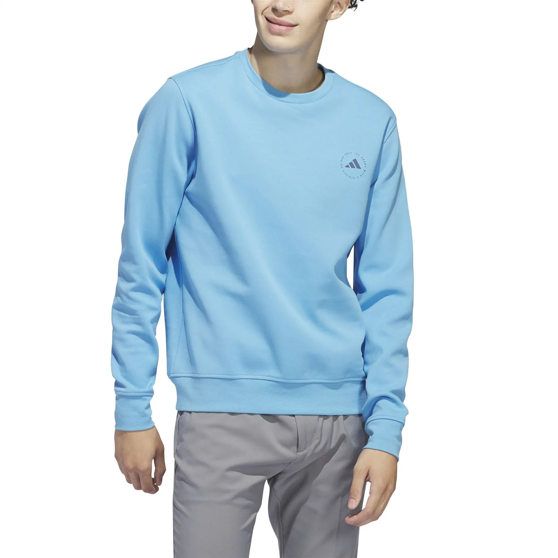 Core Crew Neck Regular Fit Sweatshirt Blue Burst - SS24