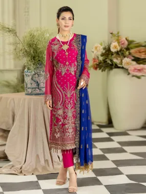 Designer Embroidered Chiffon