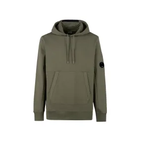 Diagonal Raised Fleece Hoodie