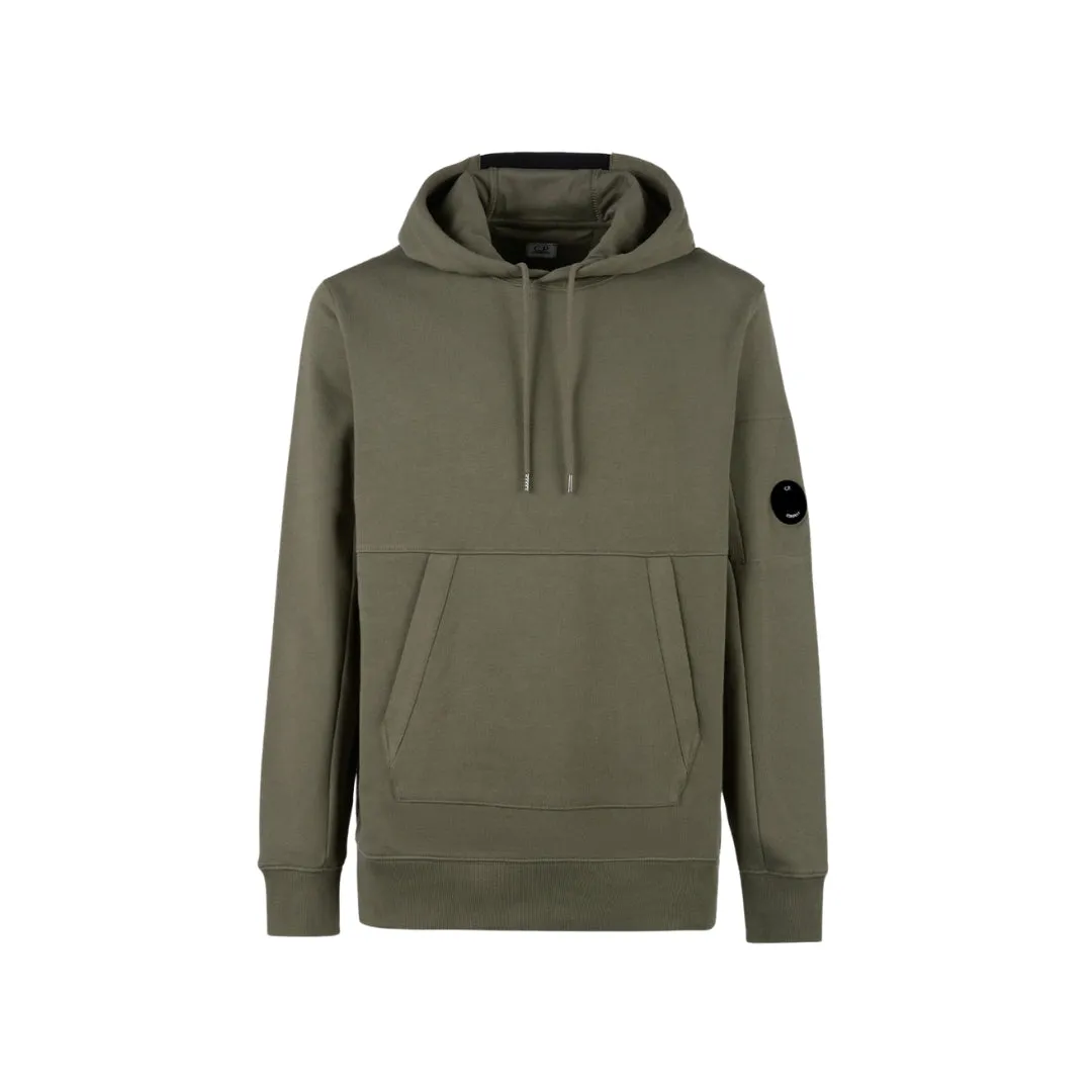 Diagonal Raised Fleece Hoodie