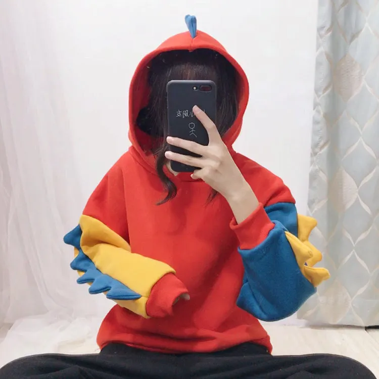 Dinosaur Hoodie Fleece AD12782