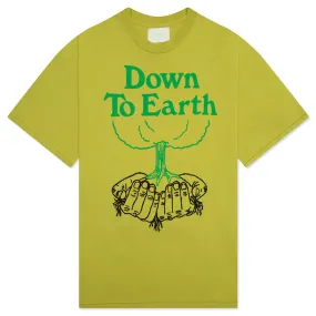 Down to Earth Tee - Bright Green