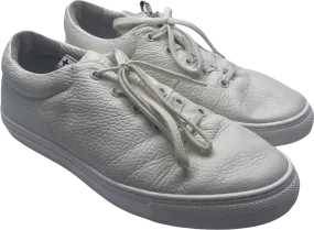 Duke & Dexter White Off-white Leather Trainers UK 7 EU 40 👠