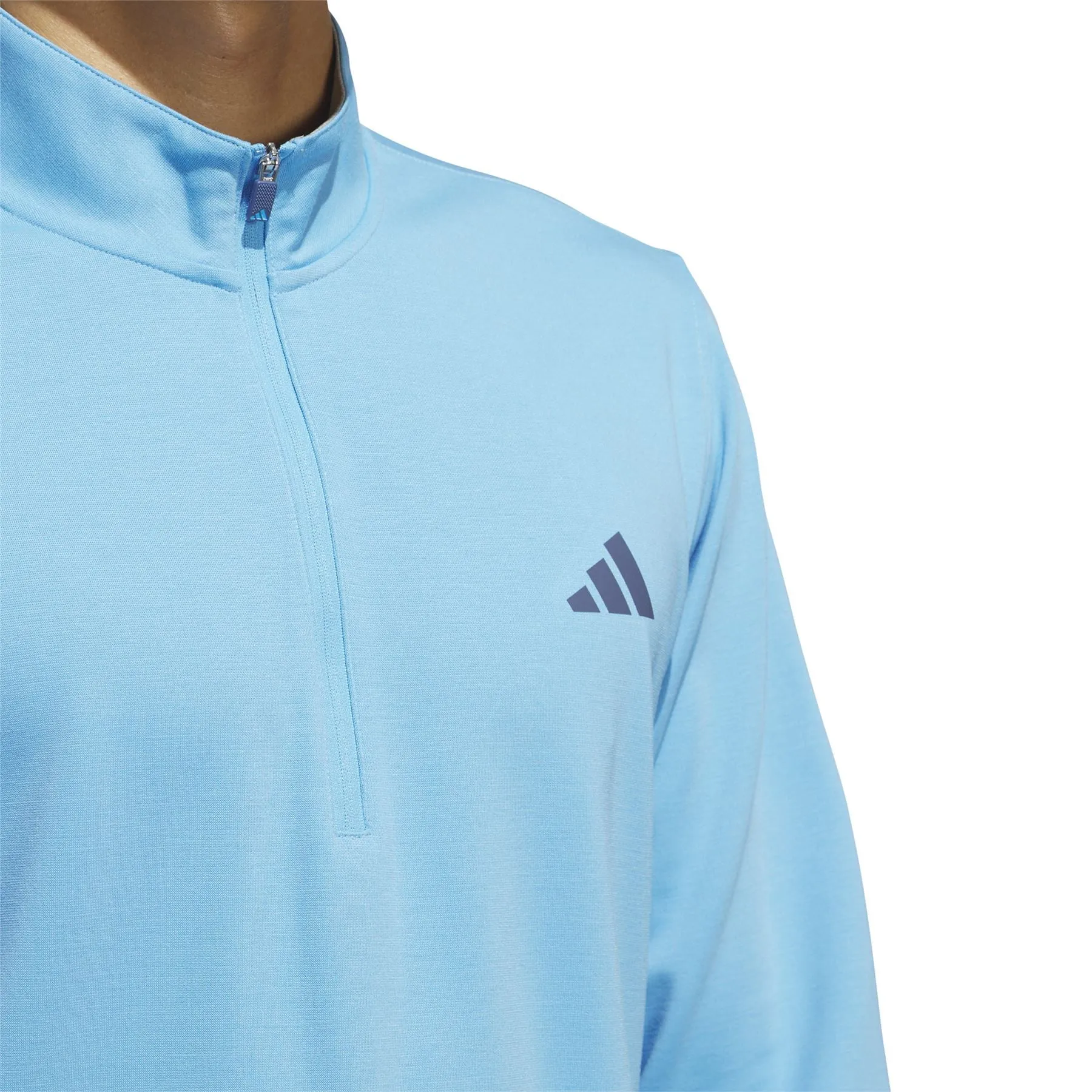 Elevated Quarter Zip Regular Fit Mid Layer Blue Burst - SS24