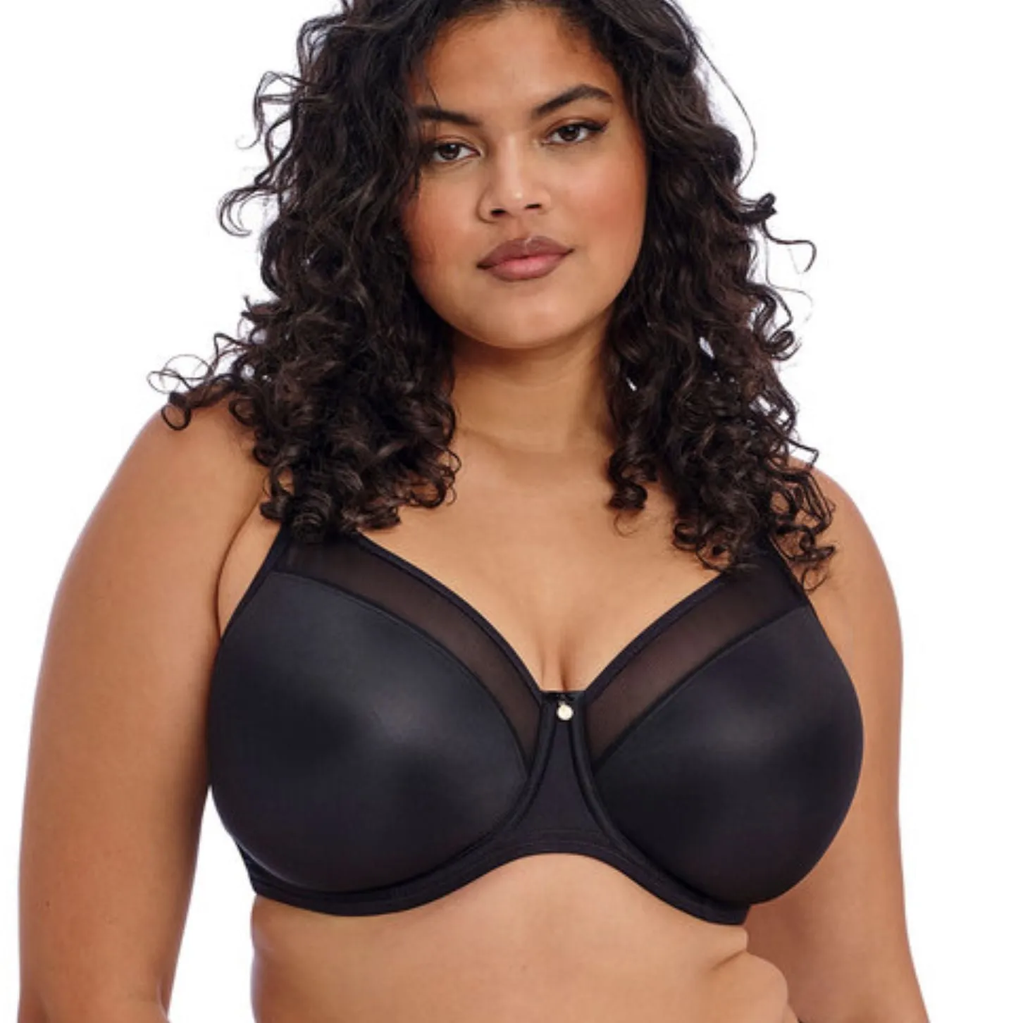 Elomi Smooth Moulded Bra in Black EL4301