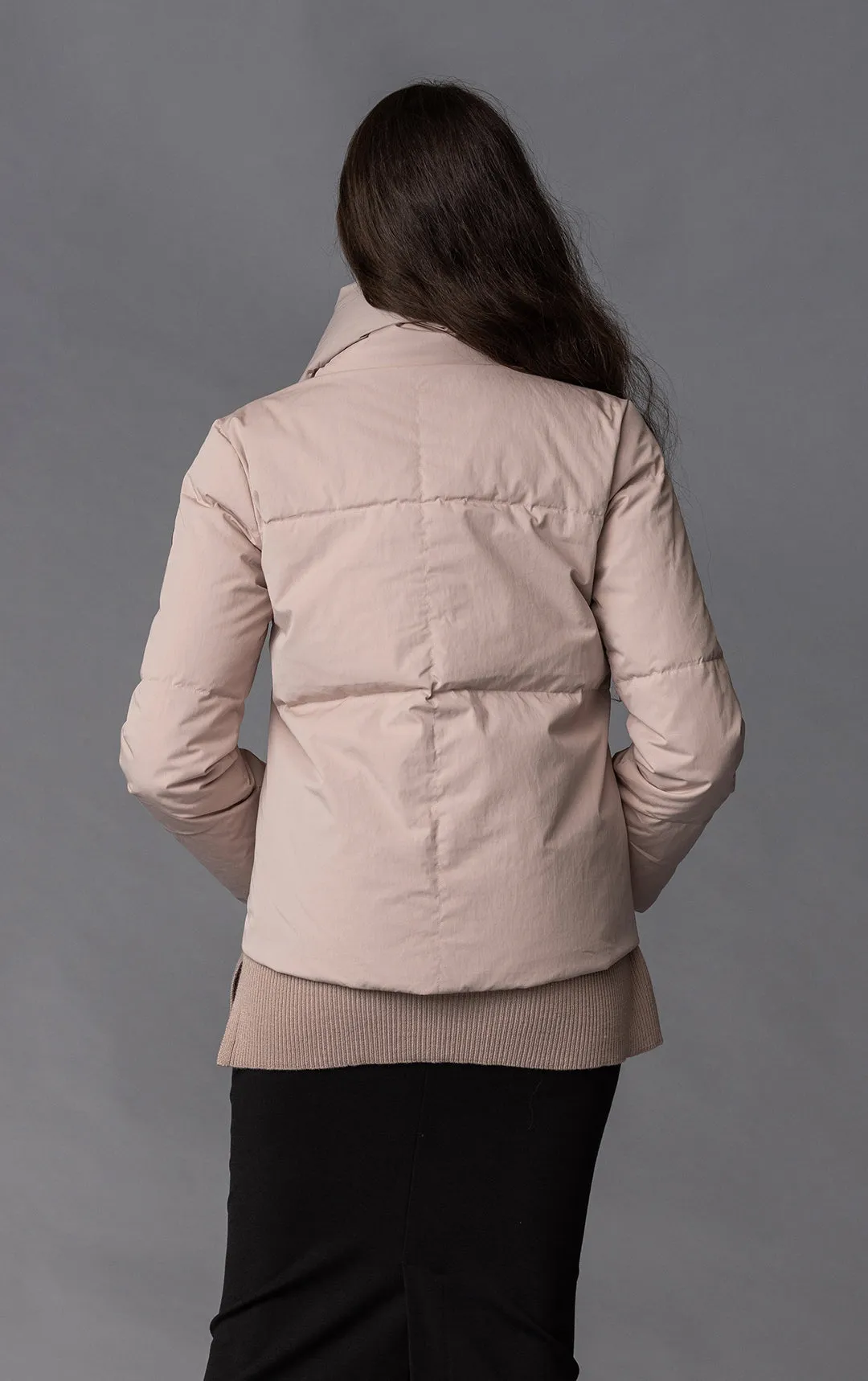 HIGH COLLAR DOWN JACKET - CLEARANCE