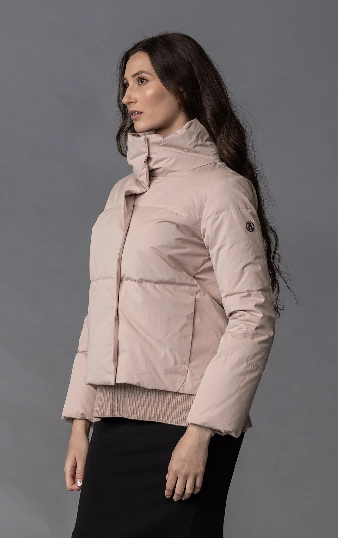 HIGH COLLAR DOWN JACKET - CLEARANCE