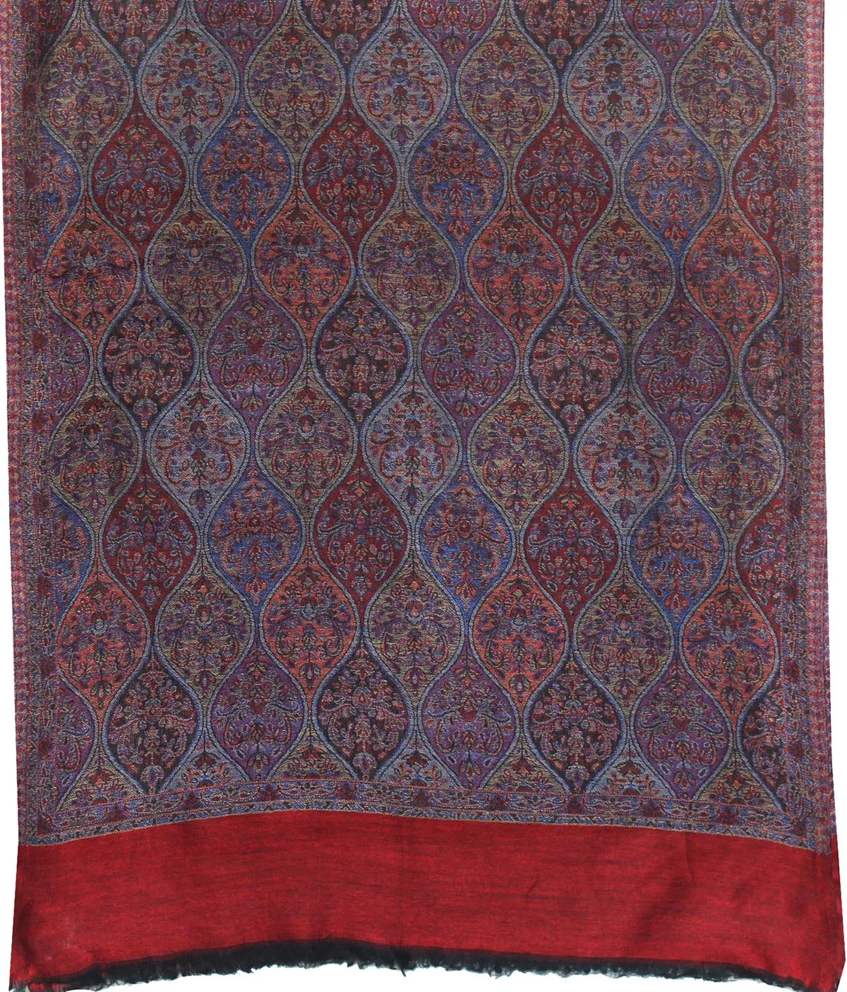 Indian Womens Shawls Jamavar Wool Scarf Fashion Gift (80 x 28 inches)