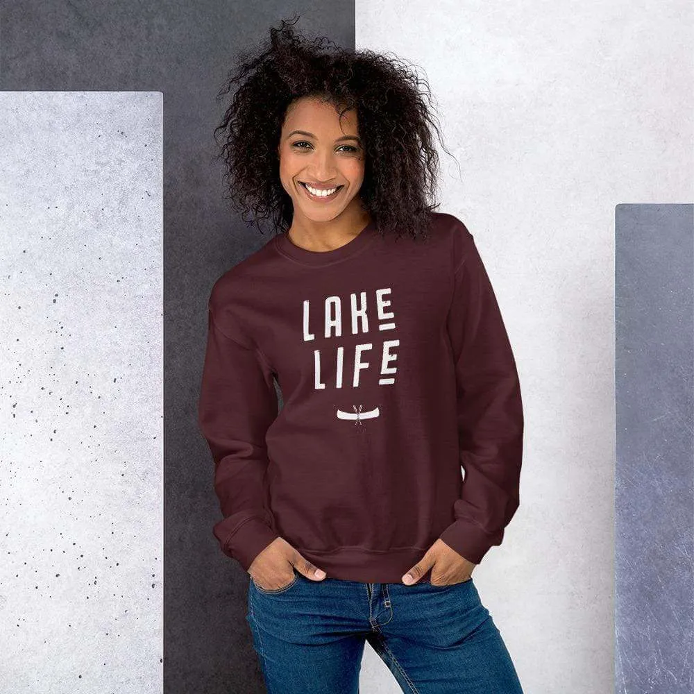 Lake Life in Minnesota | Up North MN Clothing Unisex Sweatshirt