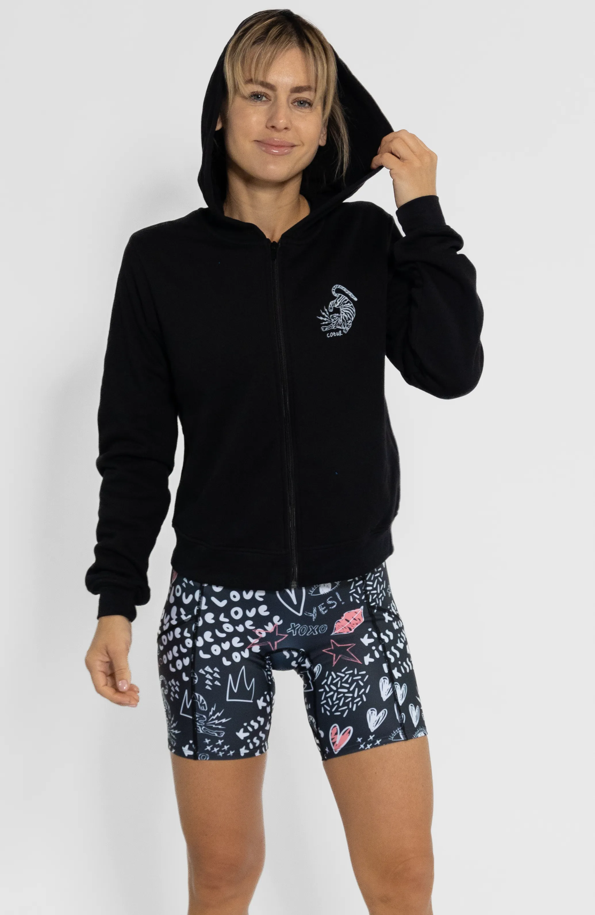 Love Bomb Zip Up Hoodie