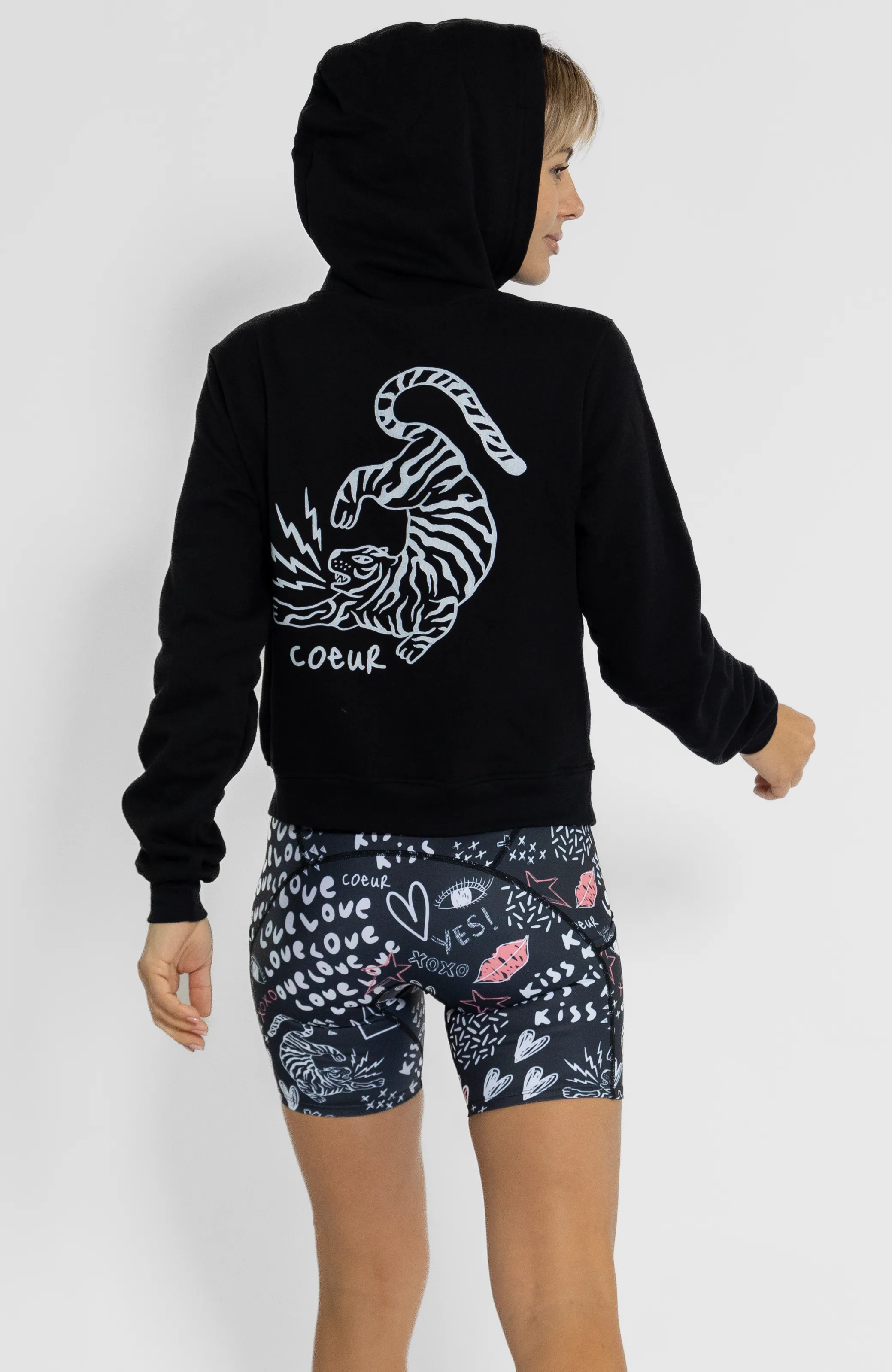 Love Bomb Zip Up Hoodie