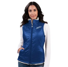 Maple Leafs GIII Women's Tailgate Reversible Vest