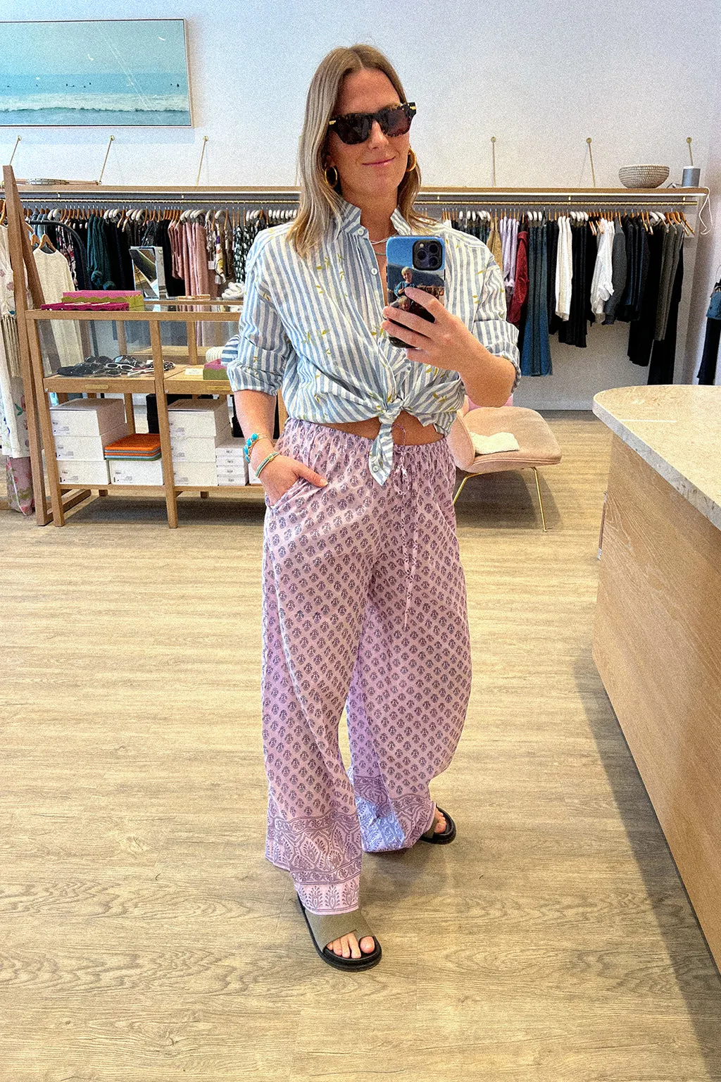 MARGIE LILAC BHUTTI PANT