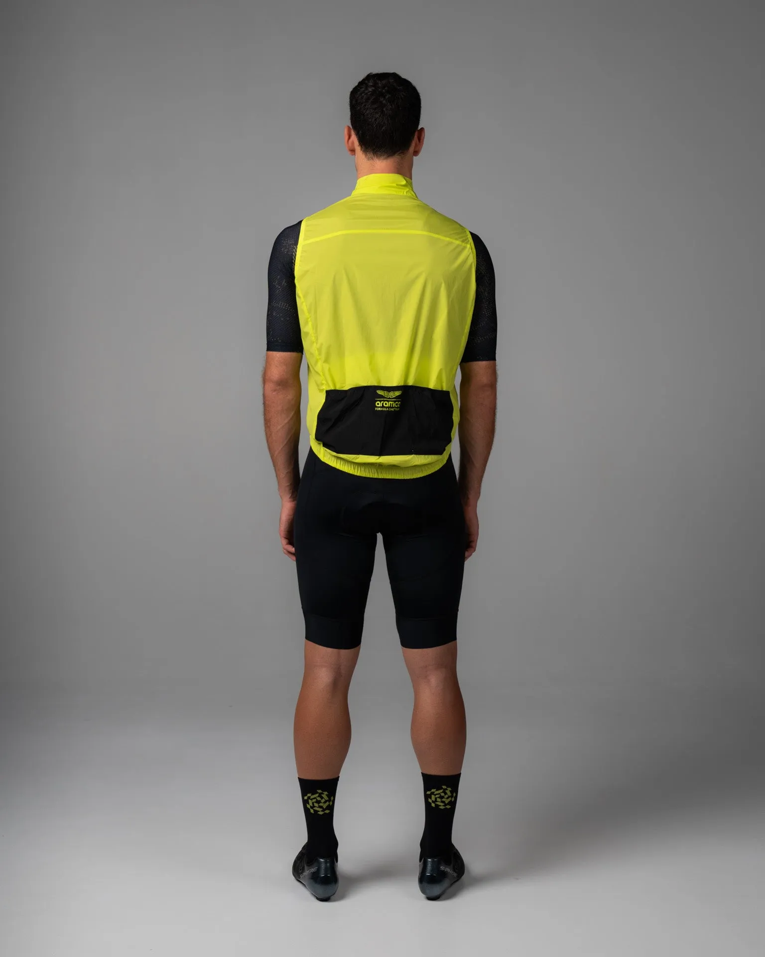 Mens Core Vest - AMF1 Team Lime Essence