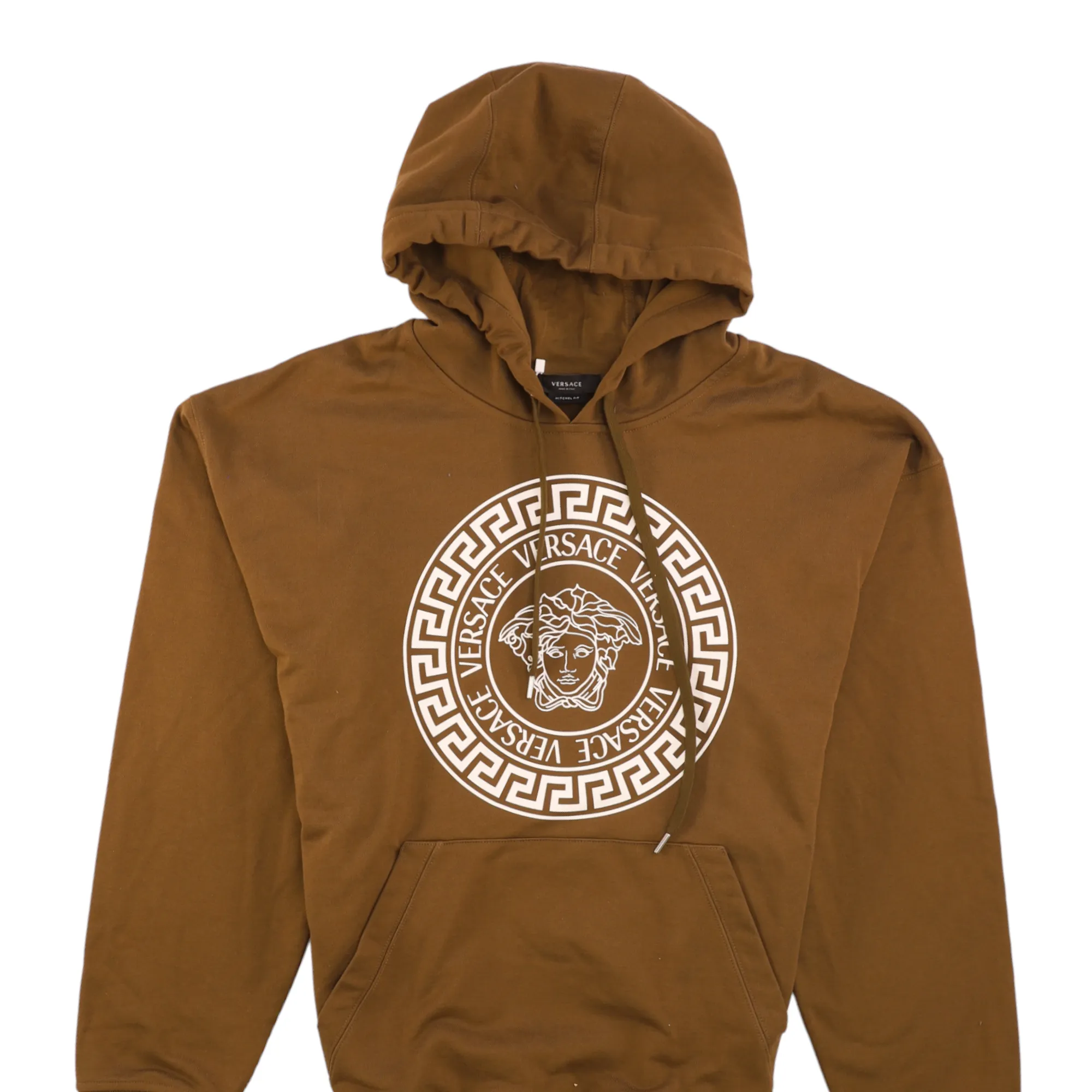 Men's Medusa Hoodie Khaki Size M