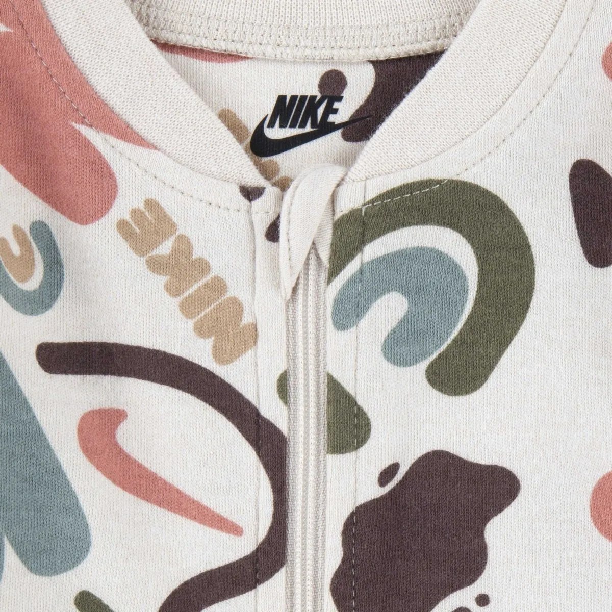 NIKE INFANT'S IVORY CAMO ONESIE