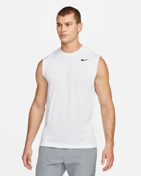 NIKE MEN'S DRI-FIT LEGEND WHITE TANK