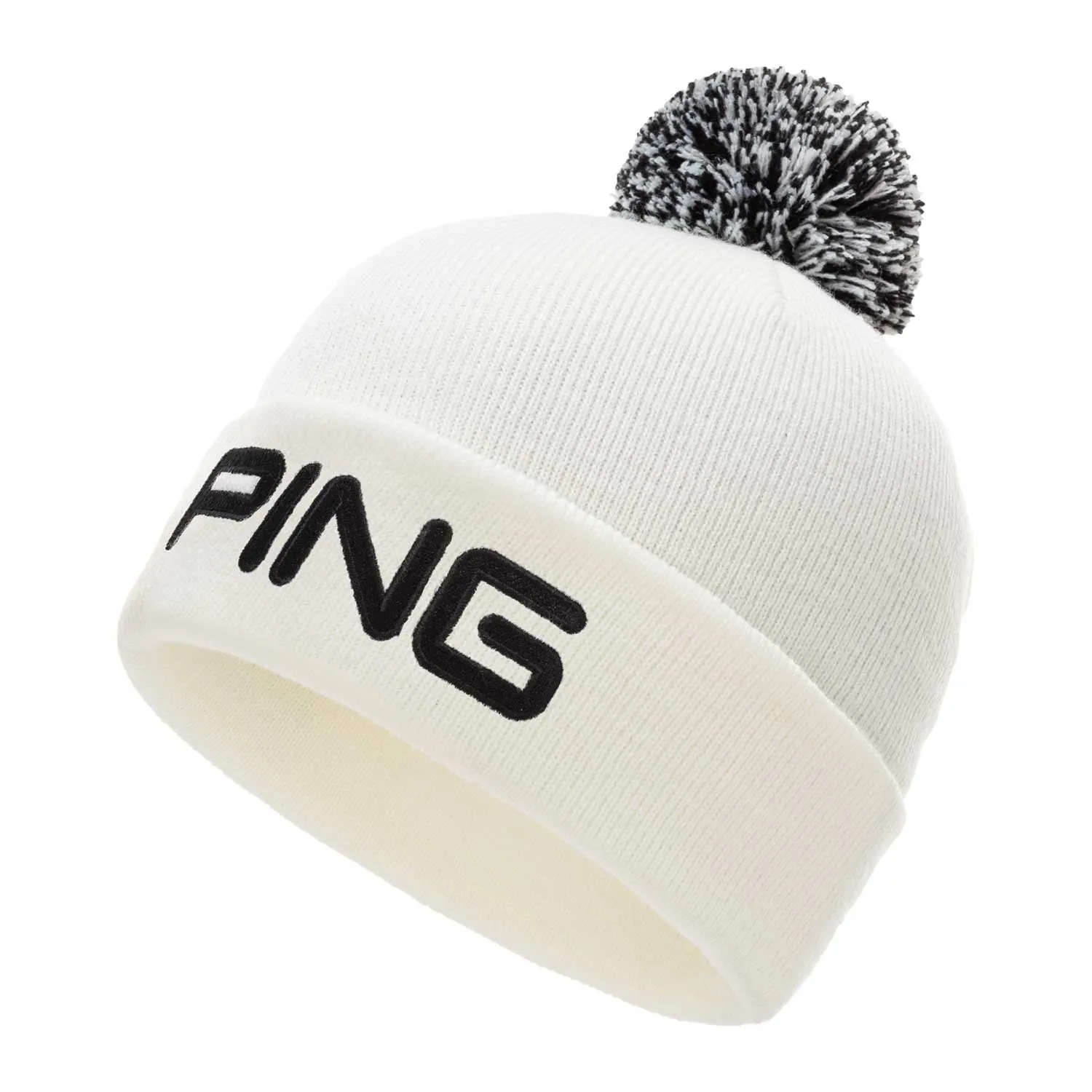 Ping Classic Golf Bobble Hat - White