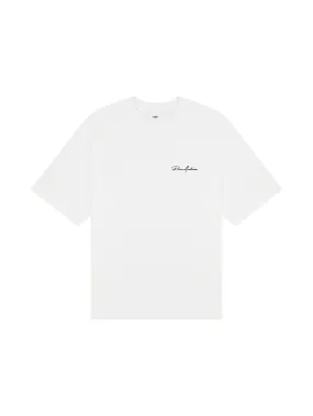 Prior Embroidery Logo Oversized T-shirt Fog 2.0 (New Sizing)