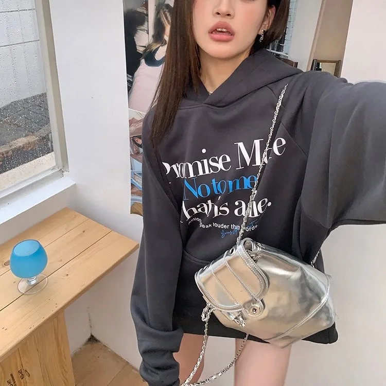 Promise Grey Hoodie