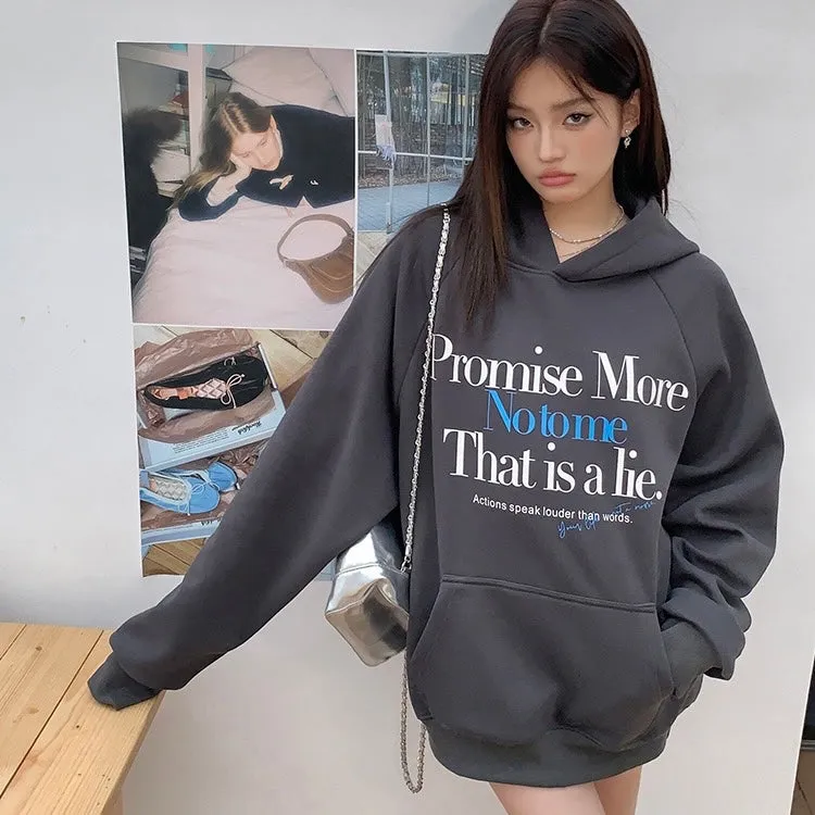 Promise Grey Hoodie