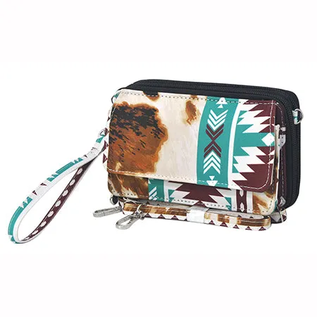 SALE! Western Cow NGIL Canvas All in One Wallet