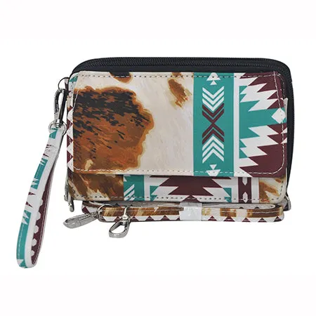 SALE! Western Cow NGIL Canvas All in One Wallet