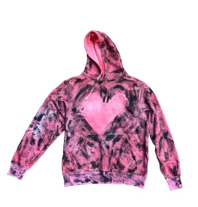 Salmon Heart Hoodie