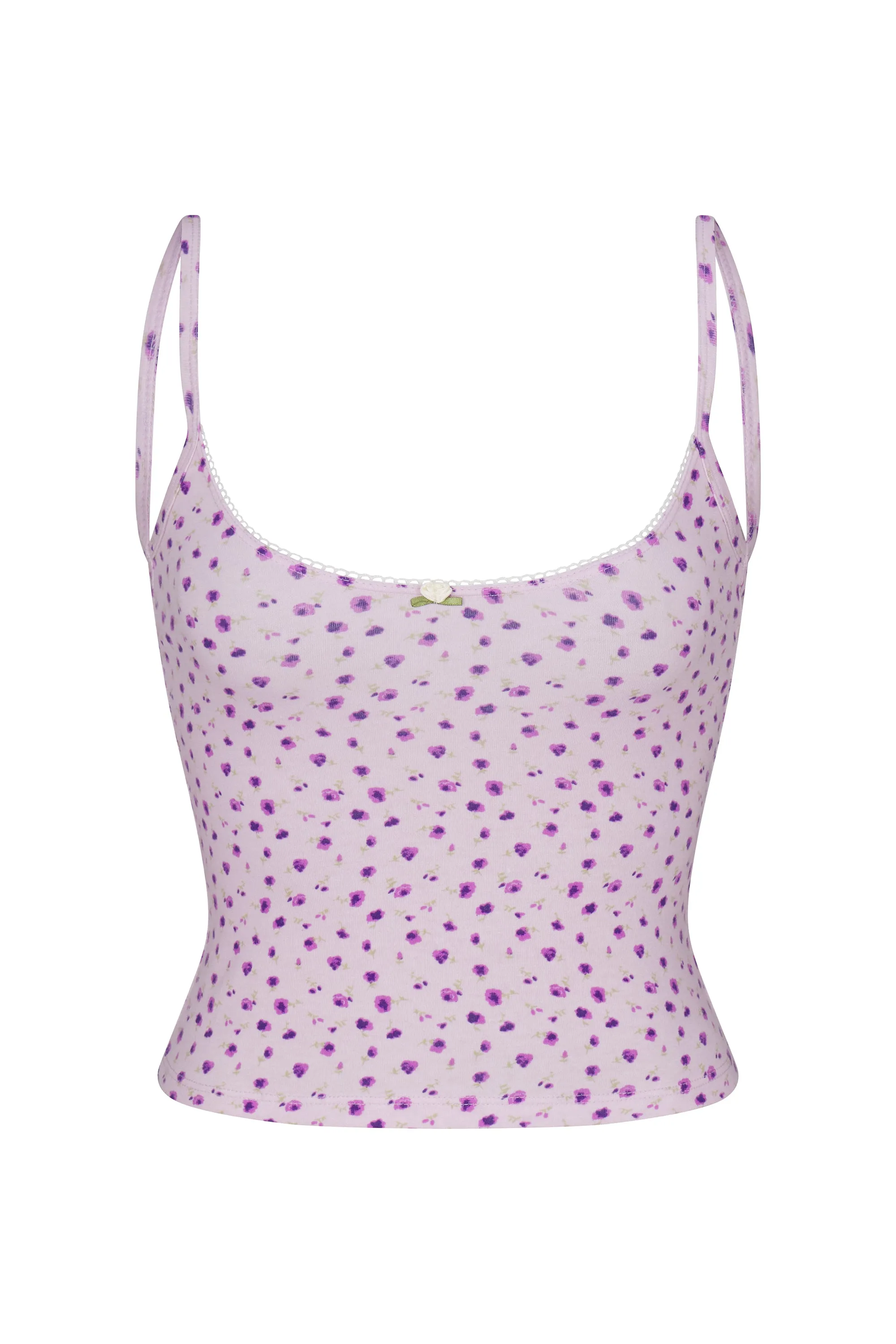 SCOOP BACK CAMI IN IRIS