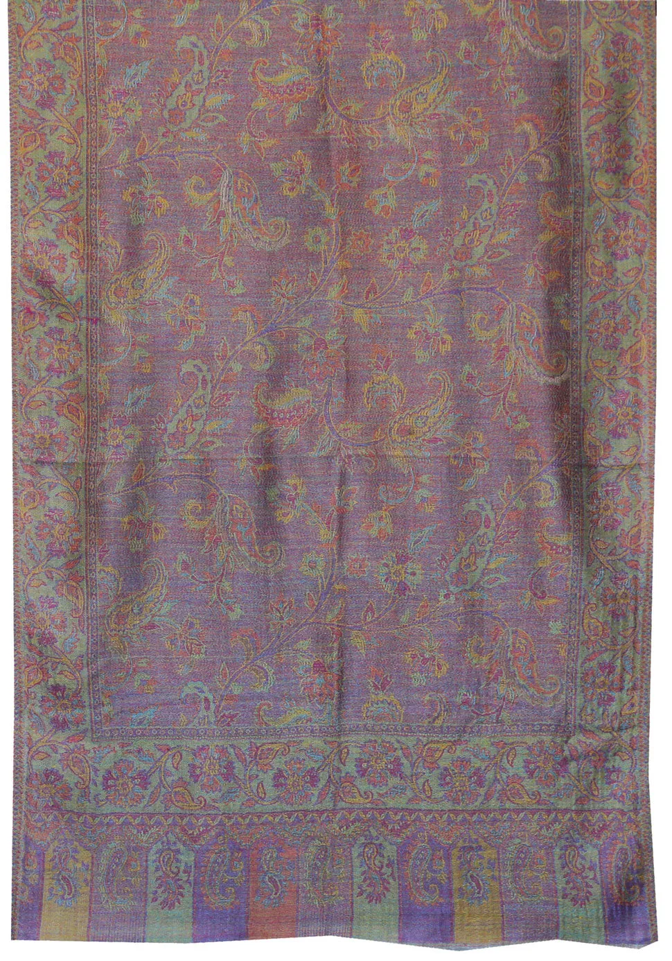 Shawls Paisley Wool Scarf Womens Indian Clothing Gift (80 x 28 inches)