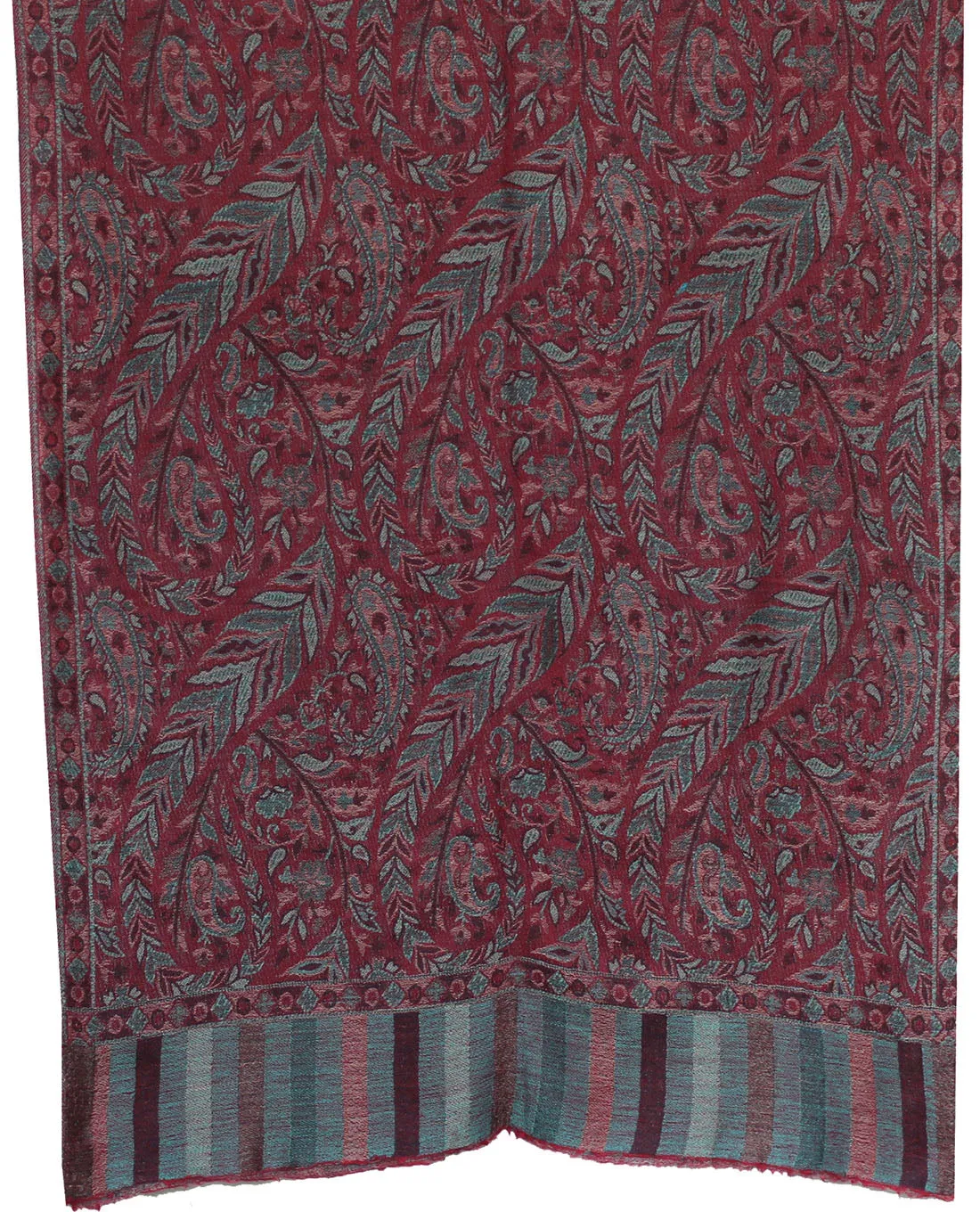 Shawls Paisley Wool Scarf Womens Indian Clothing Gift (80 x 28 inches)