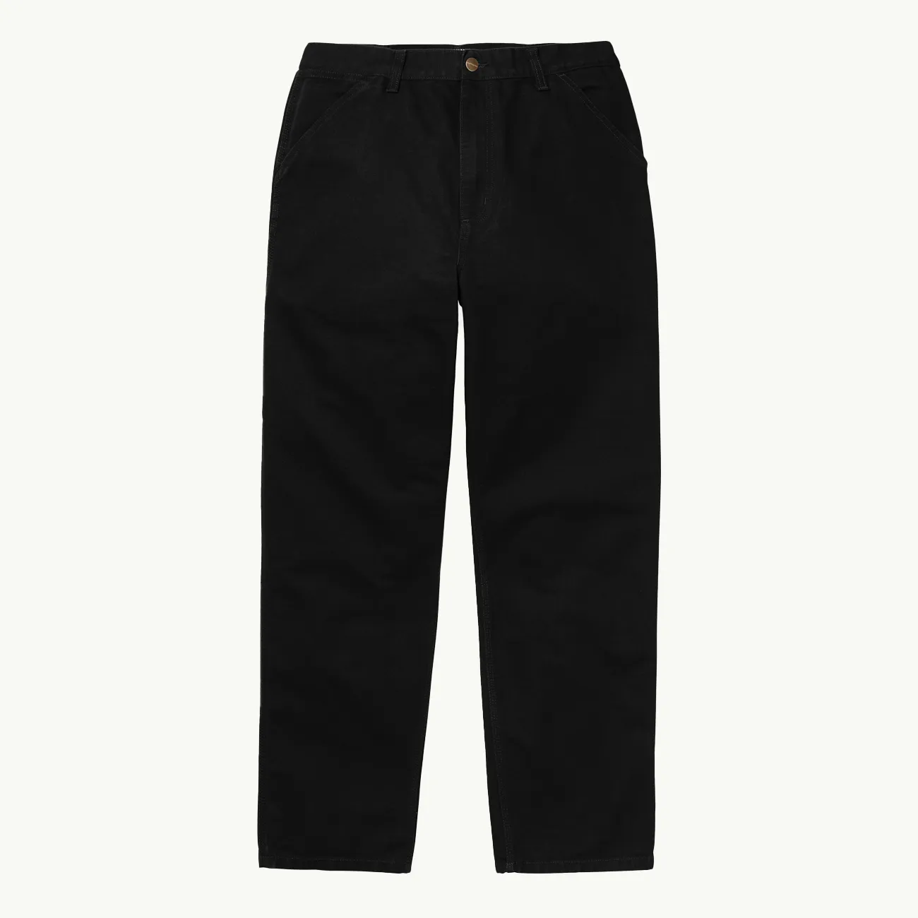 Single Knee Pant - Black Rinsed