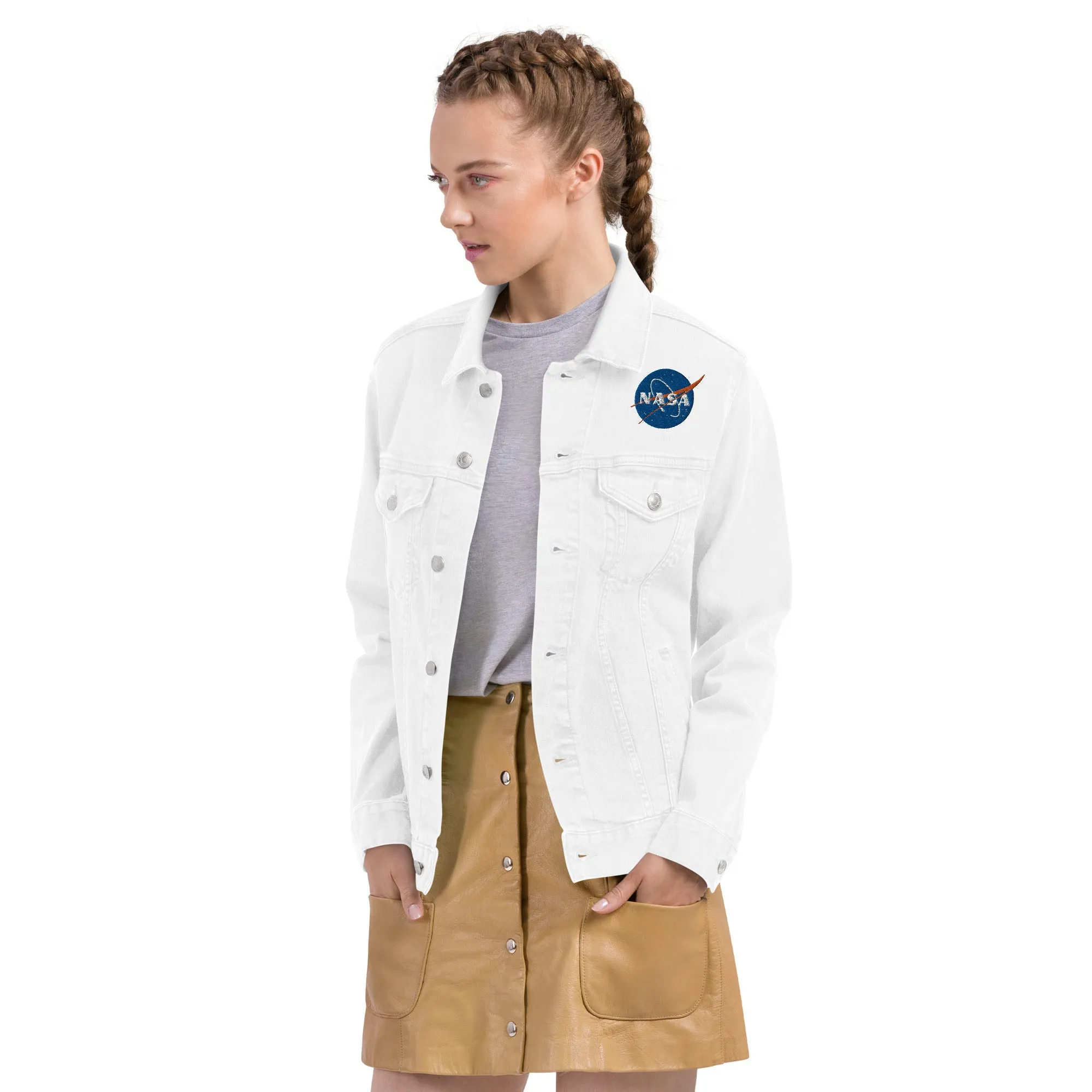 Space Enthusiast Unisex denim jacket