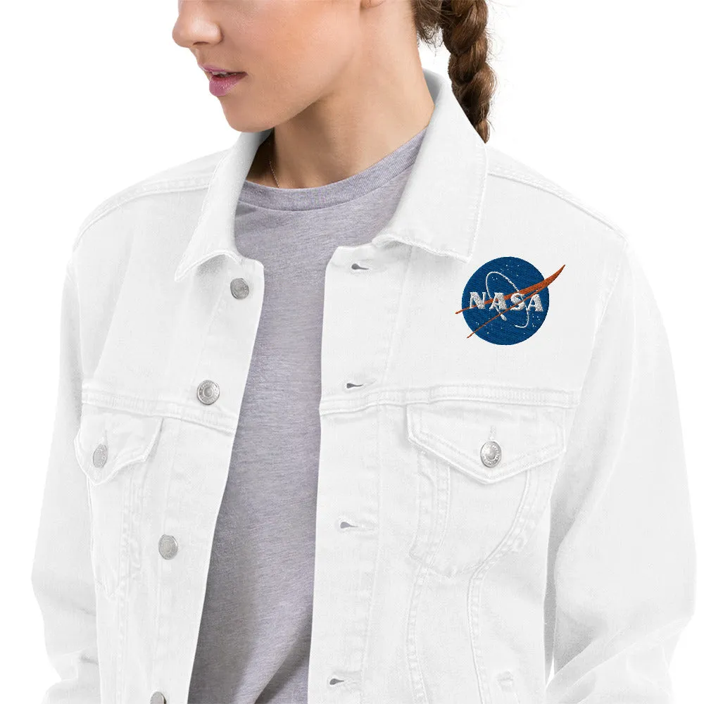 Space Enthusiast Unisex denim jacket