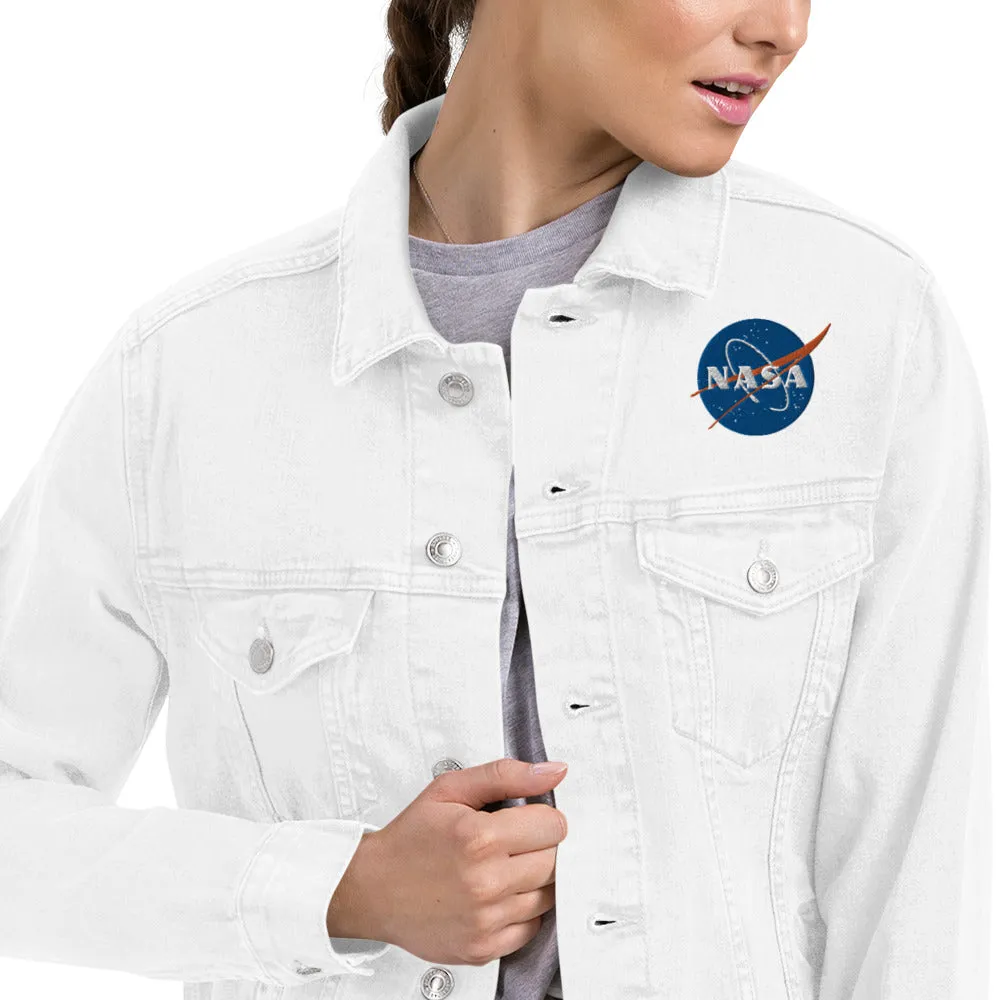 Space Enthusiast Unisex denim jacket